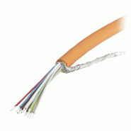 Câble 5 x 2 x 0,14 mm2  + 2 x 0,5 mm2  ,