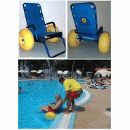 Fauteuil d'acces au bain personne handicapee job® pro