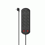 Hama Rallonge 00223164 Pwr-St 10w 2m 2sw Spd W - noir 223164