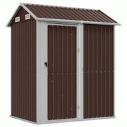 Helloshop26 - Abri de jardin cabane cabanon maison de stockage remise extérieur hangar outils robuste 192 x 152,5 x 237 cm acier 02_0022279 - 3000208 Helloshop26 - Abri de jardin cabane cabanon maison de stockage remise extérieur hangar outils robuste 192 x 152,5 x 237 cm acier 02_0022279 - 3000208
