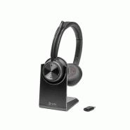Micro-casque Poly Savi 7320 UC stéréo DECT 1 880-1 900 MHz