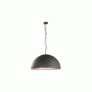 Suspension Perenz 10S48563 en métal, gris et brun métallisé, 3 ampoules E27 60 W max, design moderne, hauteur réglable - gris 8563 GR