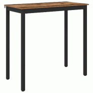 Table de bar debout Bois d'ingénierie Modèle Titan Confort - 8721364409002