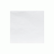 Thouy Serviettes en papier ouate blanc 2 plis 20x20cm x100 - 3701114803385