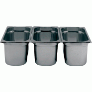 Bac gastro inox gn1/3 p-100mm