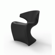 Chaise design in & out WING - noir