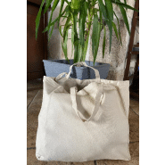 ECOLOGIQUE ! 50 Sacs biodégradables en lin pour le shopping - 