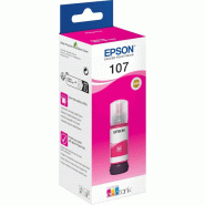 EPSON 107 - Flacon d'encre Ecotank magenta authentique - 8715946712413
