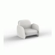 Fauteuil lounge in & out PEZZETTINA - écru