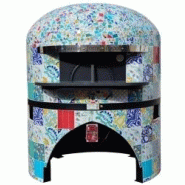 Four à bois statique Manna Forni MF130DL - 6-7 pizzas - Dôme en briques réfractaires Four à bois statique Manna Forni MF130DL - 6-7 pizzas - Dôme en briques réfractaires