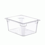 Récipient en polycarbonate Araven GastroNorm Basic GN 1/6 - 2,3 litres - cm 17,6 x 16,2 x 15 h - transparent Polycarbonate 94036 Récipient en polycarbonate Araven GastroNorm Basic GN 1/6 - 2,3 litres - cm 17,6 x 16,2 x 15 h - transparent Polycarbonate 94036