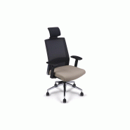 Siège ergonomique têtière - beige-z03,accoudoirs-3d Siège ergonomique têtière - beige-z03,accoudoirs-3d