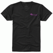 T-shirt bio manches courtes pour homme - Kawartha 38016990 - col V en coton biologique et élasthanne T-shirt bio manches courtes pour homme - Kawartha 38016990 - col V en coton biologique et élasthanne