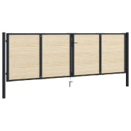 Vidaxl lattes de clôture 64 pcs 89 cm bois massif d'épicéa 146542