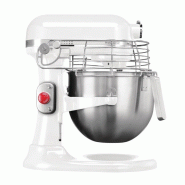 Batteur professionnel 6,9L blanc 5KSM7990XEWH - 371 x 287 x 417 mm - KITCHENAID - 0615402110921