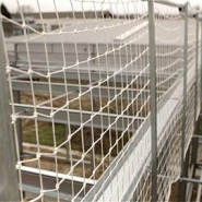 Filet de chantier Polyamide Tressé Noué pour garde-corps - Imputrescible et protégé U.V.