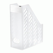 HAN Lot de 2 Porte-revues BRILLANT XXL A4/C4, dos de 115, en PS, incolore - 4012473164000