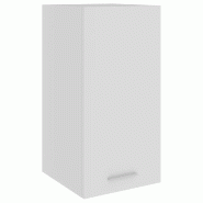 Helloshop26 - Armoire suspendue moderne cuisine optimisée 29,5 x 31 x 60 cm en bois blanc 02_0047669 - blanc Bois massif 3000234900395