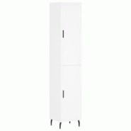 Helloshop26 - Buffet bahut commode armoire meuble de rangement organisateur cuisine salle de séjour salon haut 34,5 x 34 x 180 cm 02_0032283 - 300021 Helloshop26 - Buffet bahut commode armoire meuble de rangement organisateur cuisine salle de séjour salon haut 34,5 x 34 x 180 cm 02_0032283 - 300021