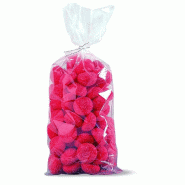 Sachet confiseries neutre 50µ - 12x25cm - par 600 - Transparent en polypropylène