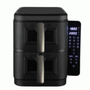 SEVERIN Friteuse Sans Huile 2x5.5l 2600w Noir FR2468 - noir 4008146048333