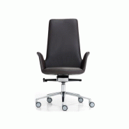 Fauteuil de direction Welke en cuir pleine fleur - Designer Jorge Pensi - Fabriqué en Italie Fauteuil de direction Welke en cuir pleine fleur - Designer Jorge Pensi - Fabriqué en Italie