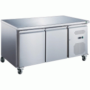Table desserte positive centrale - P 600 - 2 portes | Afi - AAS2PP