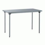 Tournus Table de travail en acier inoxydable, dim. 1400 x 700 x 900 mm Épaisseur du plateau en acier inoxydable 1,2mm - inox 3660171032889 Tournus Table de travail en acier inoxydable, dim. 1400 x 700 x 900 mm Épaisseur du plateau en acier inoxydable 1,2mm - inox 3660171032889