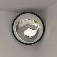Vidaxl rétroviseur convexe intérieur noir ø40 cm acrylique 153078