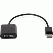 Adaptateur HP DisplayPort vers DVI-D - noir FH973AA