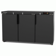Arrière-bar positif professionnel noir prof 520 hauteur 850 3 porte... - PNRH-350-L