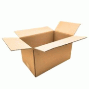 Caisse carton américaine 350 x 220 x 200 mm - marron en carton CBS35222-M Caisse carton américaine 350 x 220 x 200 mm - marron en carton CBS35222-M