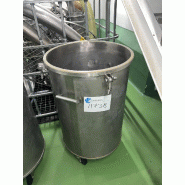 Cuve en acier inoxydable 160 litres avec roues_13