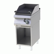 Grill pierre de lave à gaz avec soubassement RM - GL 740 G - RM Gastro - 0615402574549