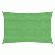 Helloshop26 - Voile toile d'ombrage parasol 160 g/m² PEHD 2 x 5 m vert clair 02_0009370 - vert 3000505947760