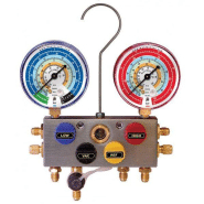 Manifold 4 voies "mastercool" r134a - r407c - r404a - r507 Manifold 4 voies "mastercool" r134a - r407c - r404a - r507