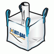 Sac big bag goulotte de remplissage et fond plat Sac big bag goulotte de remplissage et fond plat