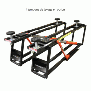 Station de levage pour garage professionnel - Systèmes hydrauliques ou électromécaniques - Structure robuste en acier