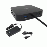 USB-C HDMI DP Docking Station with Power Delivery 100 W + Universal Charger 100 W