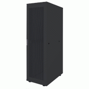 Bâti serveur Basic 19 pouces MHT243 avec porte coulissante - 42U - 1000 (P) x 600 (L) x 2033 (H) - flatpack - zwart - Bravour® Bâti serveur Basic 19 pouces MHT243 avec porte coulissante - 42U - 1000 (P) x 600 (L) x 2033 (H) - flatpack - zwart - Bravour®