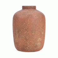 Bazar Bizar Vase en terre cuite 30x30x40 cm rouille - JABR110Te-L