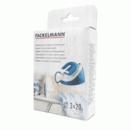 Détartrants pour fer à repasser et centrale vapeur Fackelmann - 3176238012874 Détartrants pour fer à repasser et centrale vapeur Fackelmann - 3176238012874