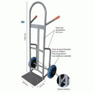 Diable acier premium 300 kg - ht300/luk rg Diable acier premium 300 kg - ht300/luk rg