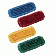 Frange à languettes microfibre 40x13cm vert