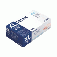 Gant latex poudré - Boite de 100 - 3221170002480
