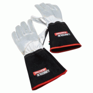 Gants de soudage TIG aluminisés cuir bovin avec renfort paume - TIG Flex Alu