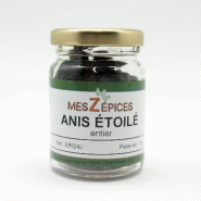 MesZépices Anis étoilé (ou badiane) entier - Verrine 15 g - 3662310007017
