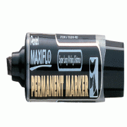 Pentel NLF60-A Maxiflo Marquer Permanente Noir - noir plastique 3474375060018