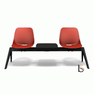 Poutre d'accueil BAKEA - Sokoa - Vert, 2 places + 1 tablette_0