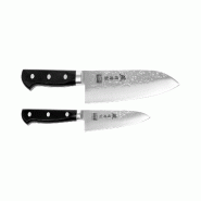 Set de base KOTAI Tsubame – 2 couteaux (couteau d'office + Santoku) - inox 708999029186